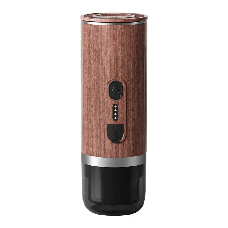 Cafetera Portátil Eléctrica para Espresso, Compatible con Café Molido, Cafetera de Viaje para Hogar, Oficina y Autocaravana