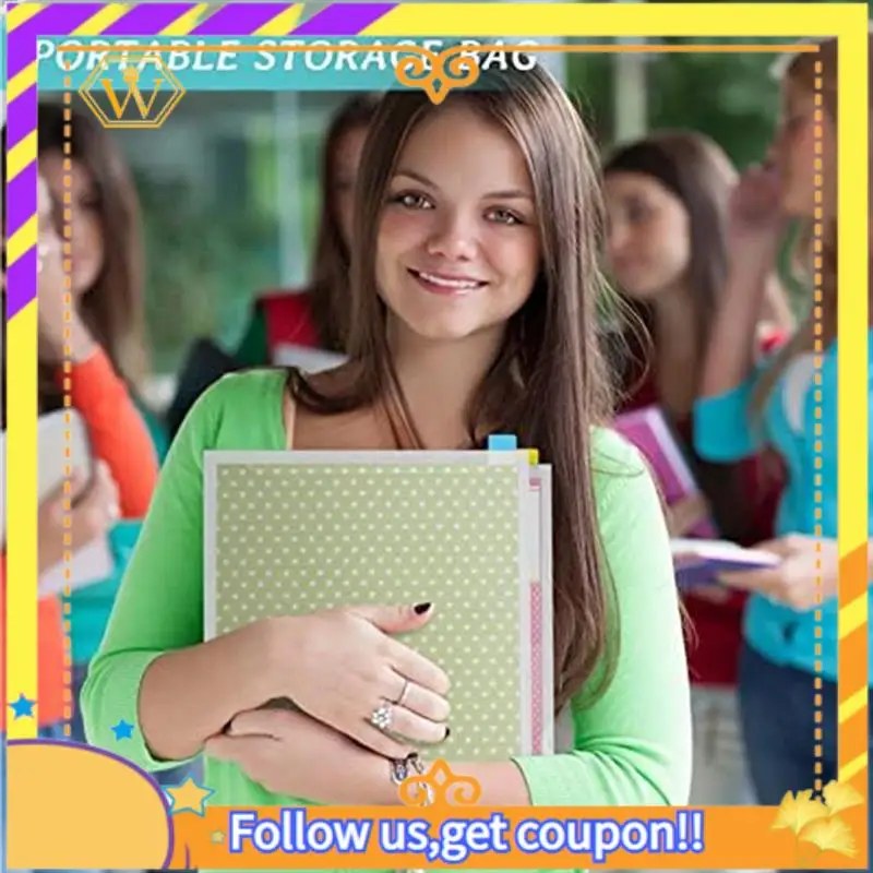 

Новейший 1 комплект с 60 липкими индексными вкладками, 10 упаковок пластикового бумажного пакета для хранения бумажных файлов