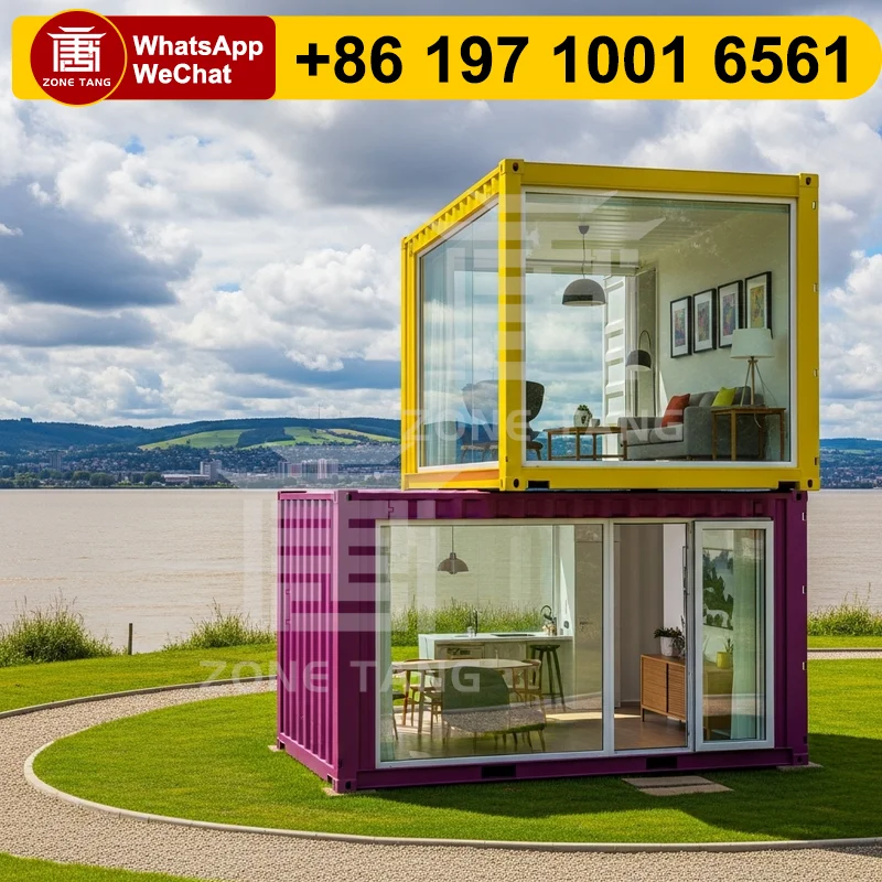 

Factory Prefabrication House Price Prefab Shipping Container Homes Prefab Cabins Safe Flat Pack Home Vacation Retreat Modular