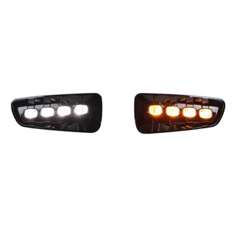 Car Daytime Running Lights LED DRL Fog Lamp Parts Bumper For Ford Raptor F150 2009-2014