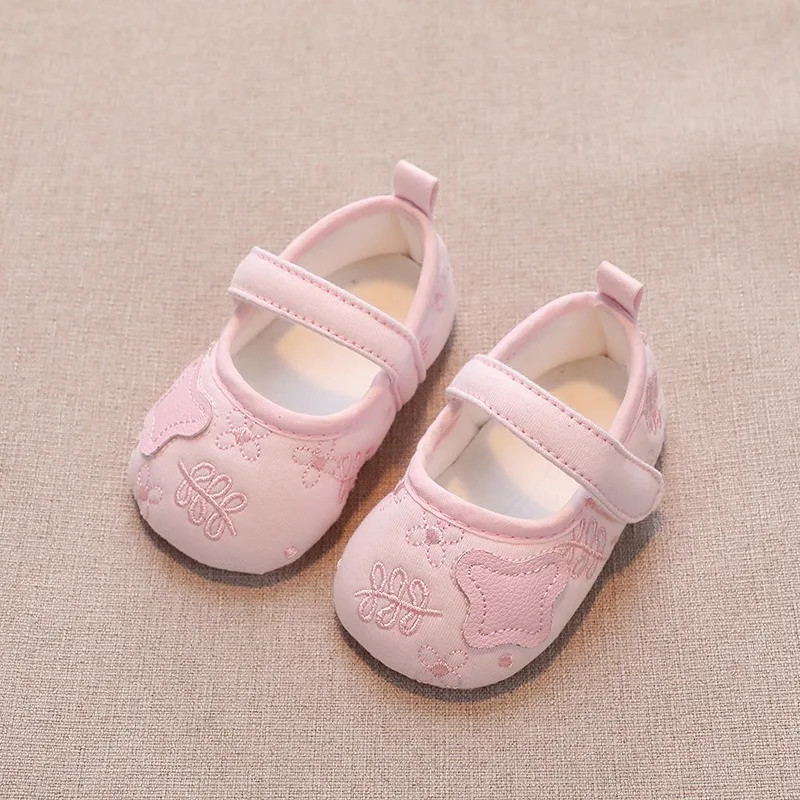 

Spring Autumn Baby Girls Shoes Kids Princess Shoes Comfortable Soft Sole Infant Newborn First Walking Shoes