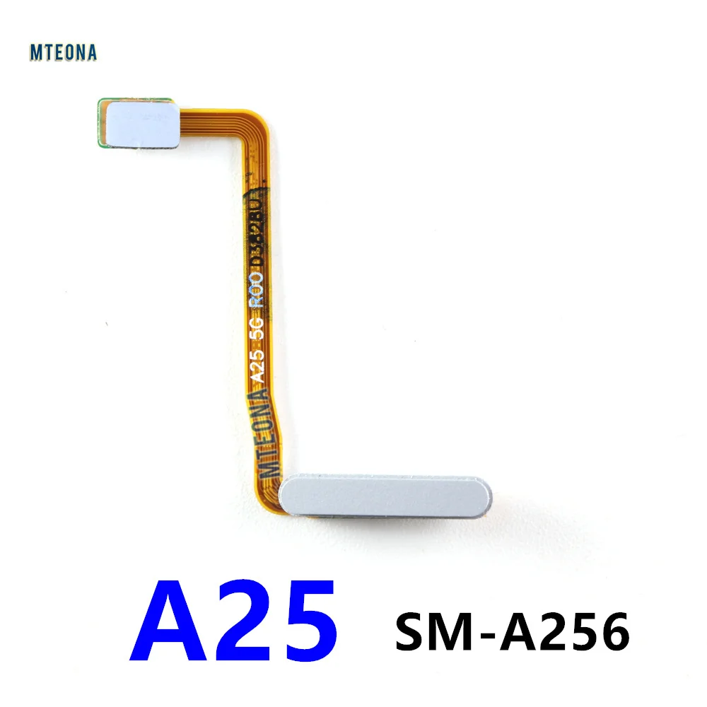 لسامسونج غالاكسي A25 SM-A256B A256E العودة مفتاح بصمة الاستشعار فليكس كابل استبدال زر المنزل إصبع طباعة الماسح الضوئي A256 #3