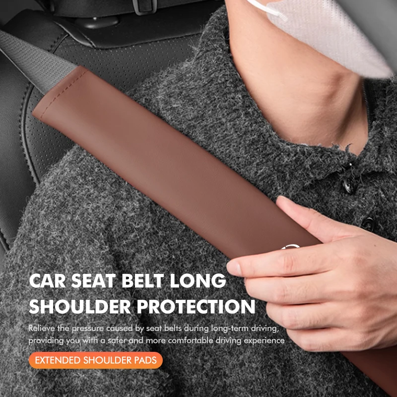 Universal Car Seat Extended Belt Shoulder Protection Cover For Lexus GX470 LS400 LX470 LX570 RC350 UX250h ES350 RX450h