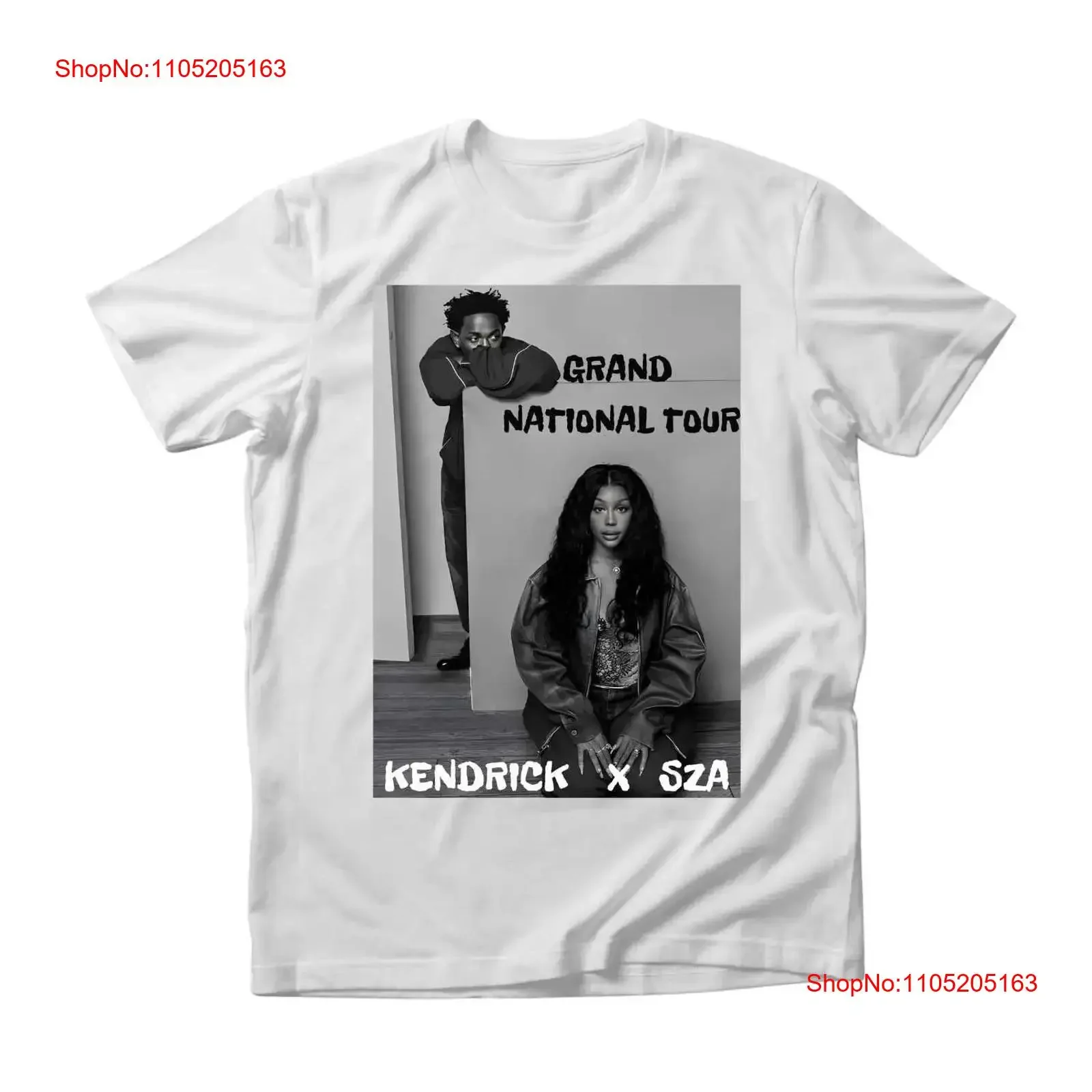 SZA r and b T Shirt kendrick concerT vintage Washed Stylish streetwear Top For Everyday Wear Comfortable Casual graphic
