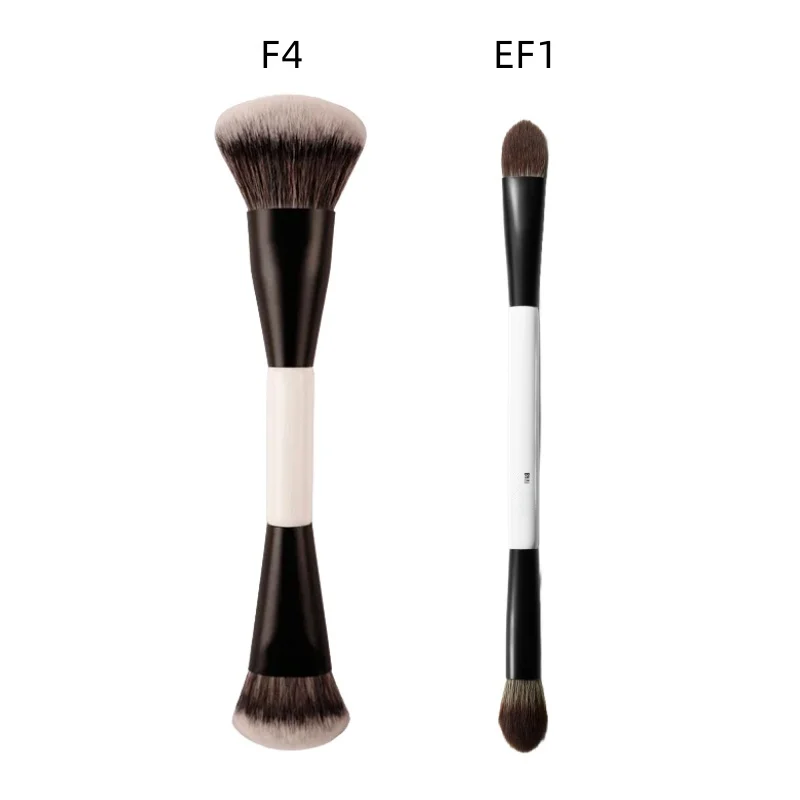 Dual-Ended Foundation Face Brush for Makeup Application