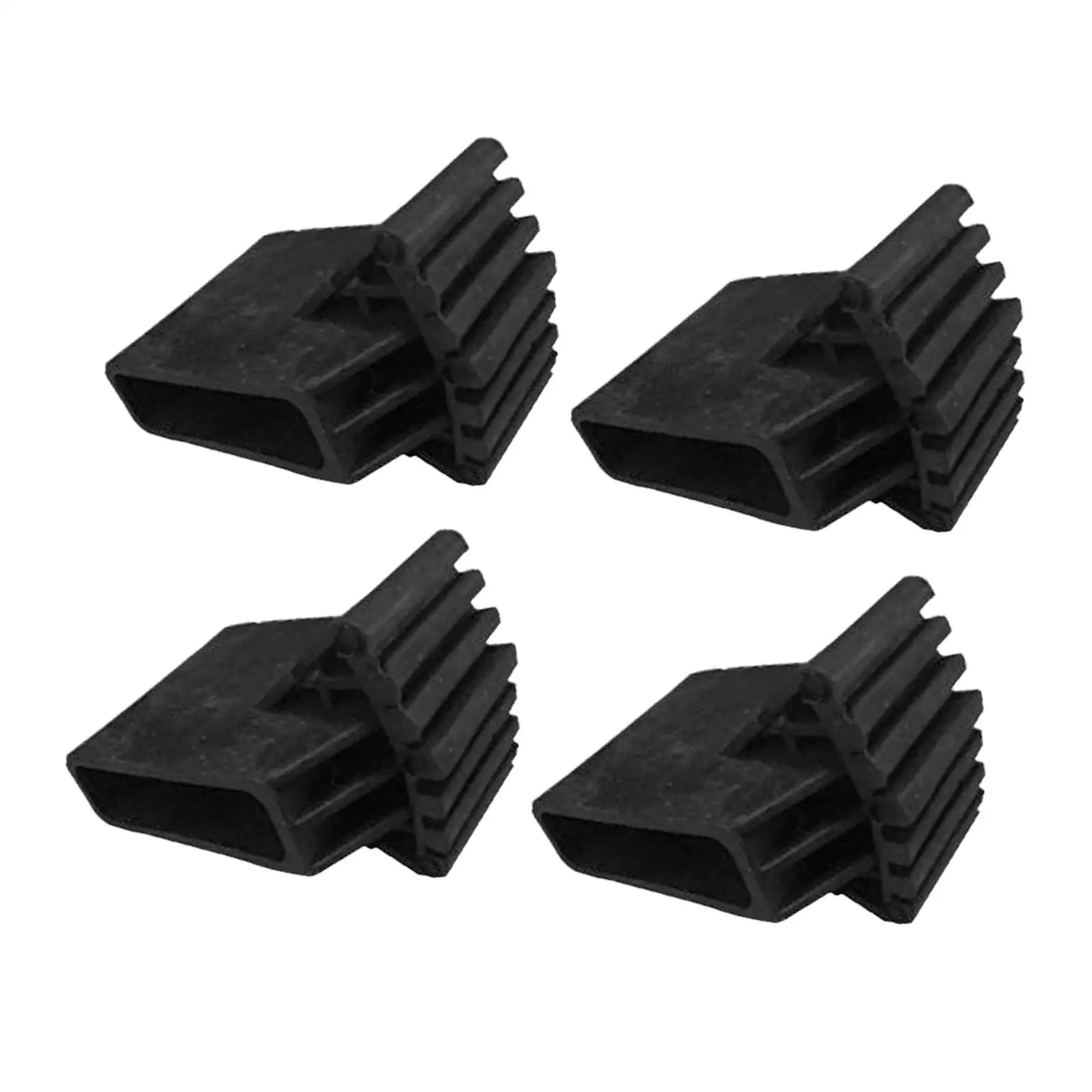 4Pcs Ladder Feet Covers Extension Ladder Parts Extension Ladder Crossbar Easy to Install Portable Replace Ladder Accessories