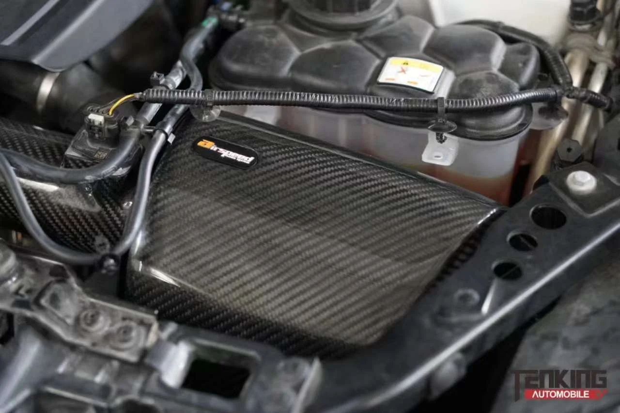 Airspeed Brand Real Car Data Development 100% Dry Carbon Fiber Cold Air Intake System for JAGUAR XEL,f-PACE