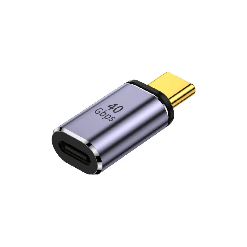 Tipo-C Adaptador Magnético, PD 100W, OTG, 40Gbps, Transferência Rápida de Dados, Tablet, USB 4.0, Conversor de Carregamento para Telefone, Macbook Air Pro, Laptop