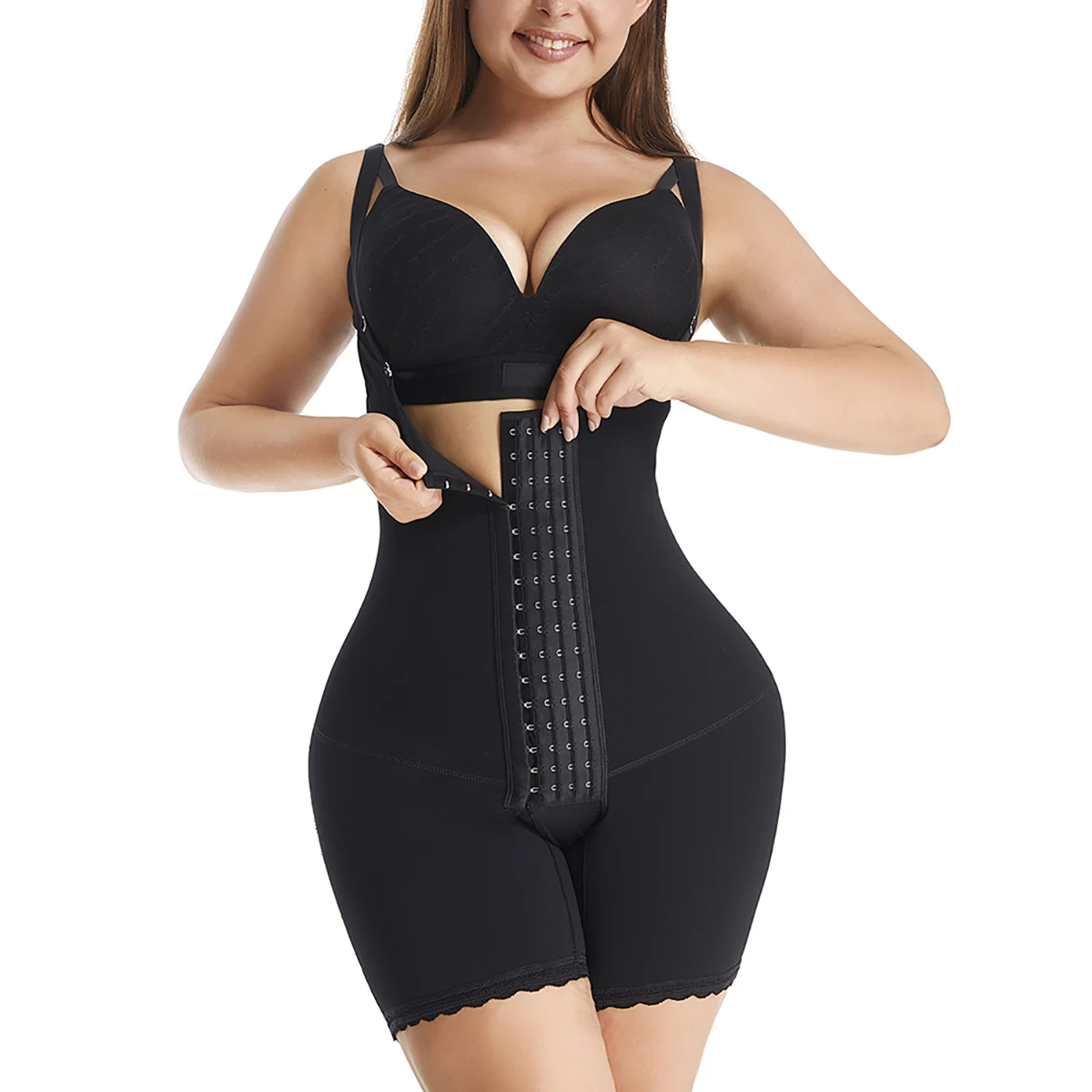 High Compression Girdle for Daily and Post-Surgical Use Body Shapewear Women Slimming Sheath Belly Garment  Fajas Colombianas