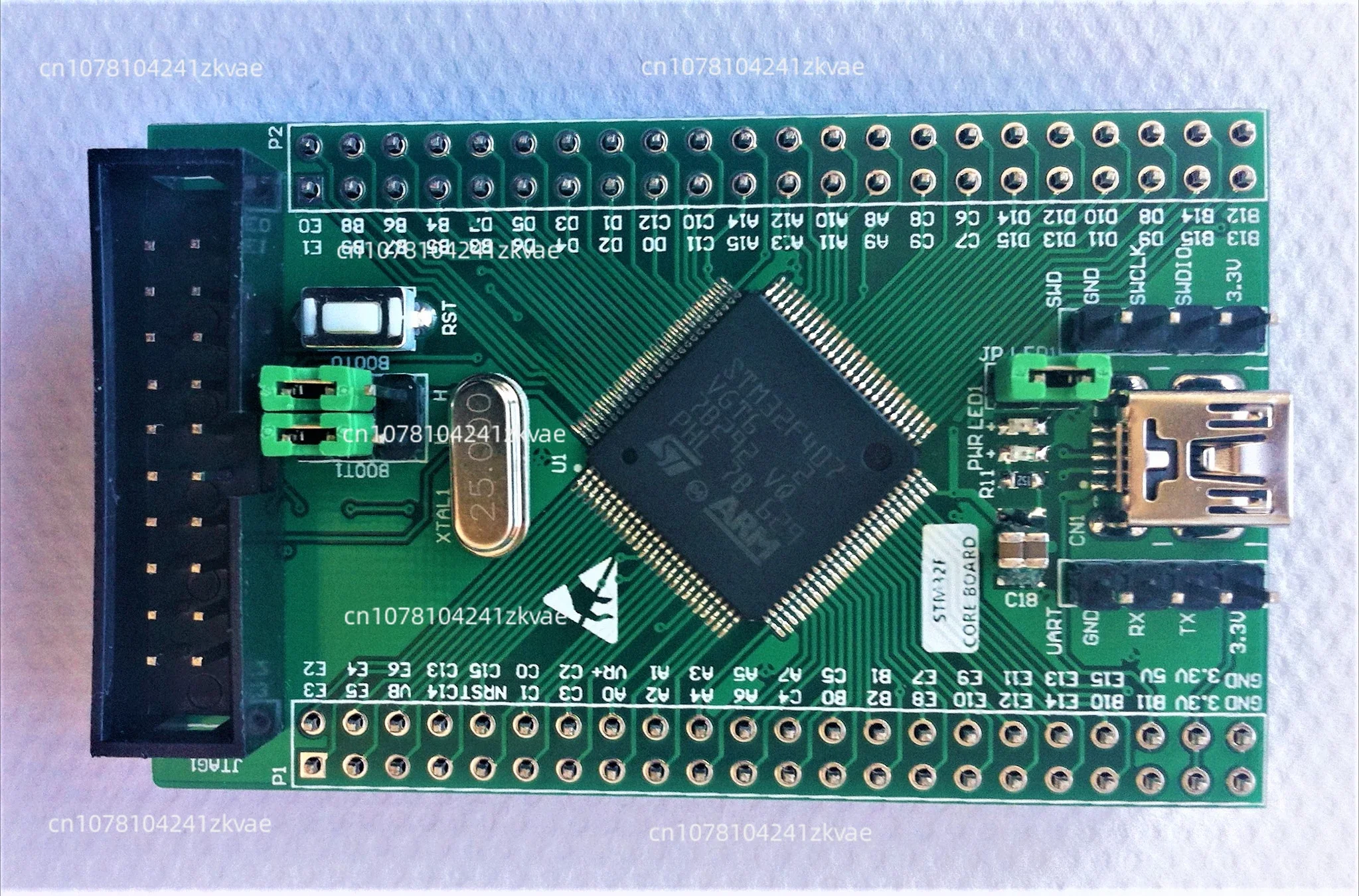 Board Learning Board Gd32f407 Ve Mini Gd32f407 Vet6 Core Board Minimum System Development