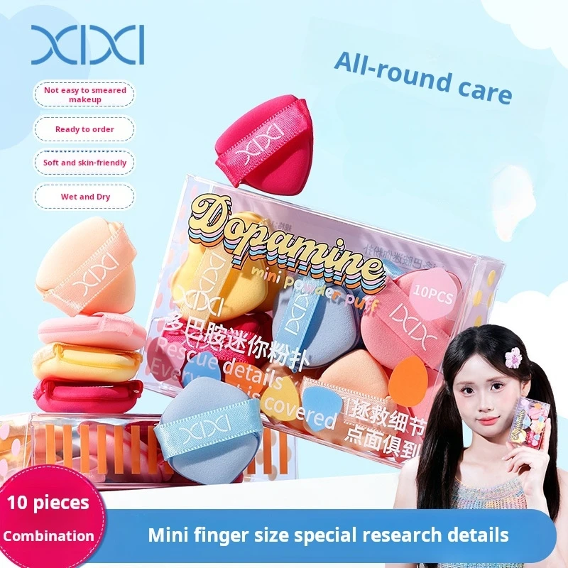 

Powder Puff Makeup Sponge Set For Liquid Foundation Sponge For Makeup Blender Beauty Tools Eco Friendly 10pcs