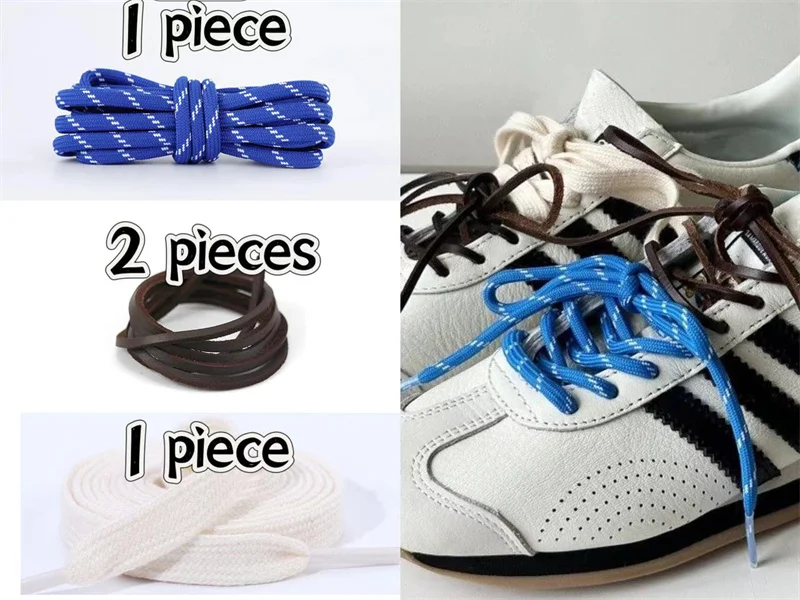 4-teiliges Set Vintage DIY MIU Bunte Schnürsenkel für Low-Top Canvas Sneaker Sport Casual Leder MIU Schnürsenkel Dropshipping – Detail 20