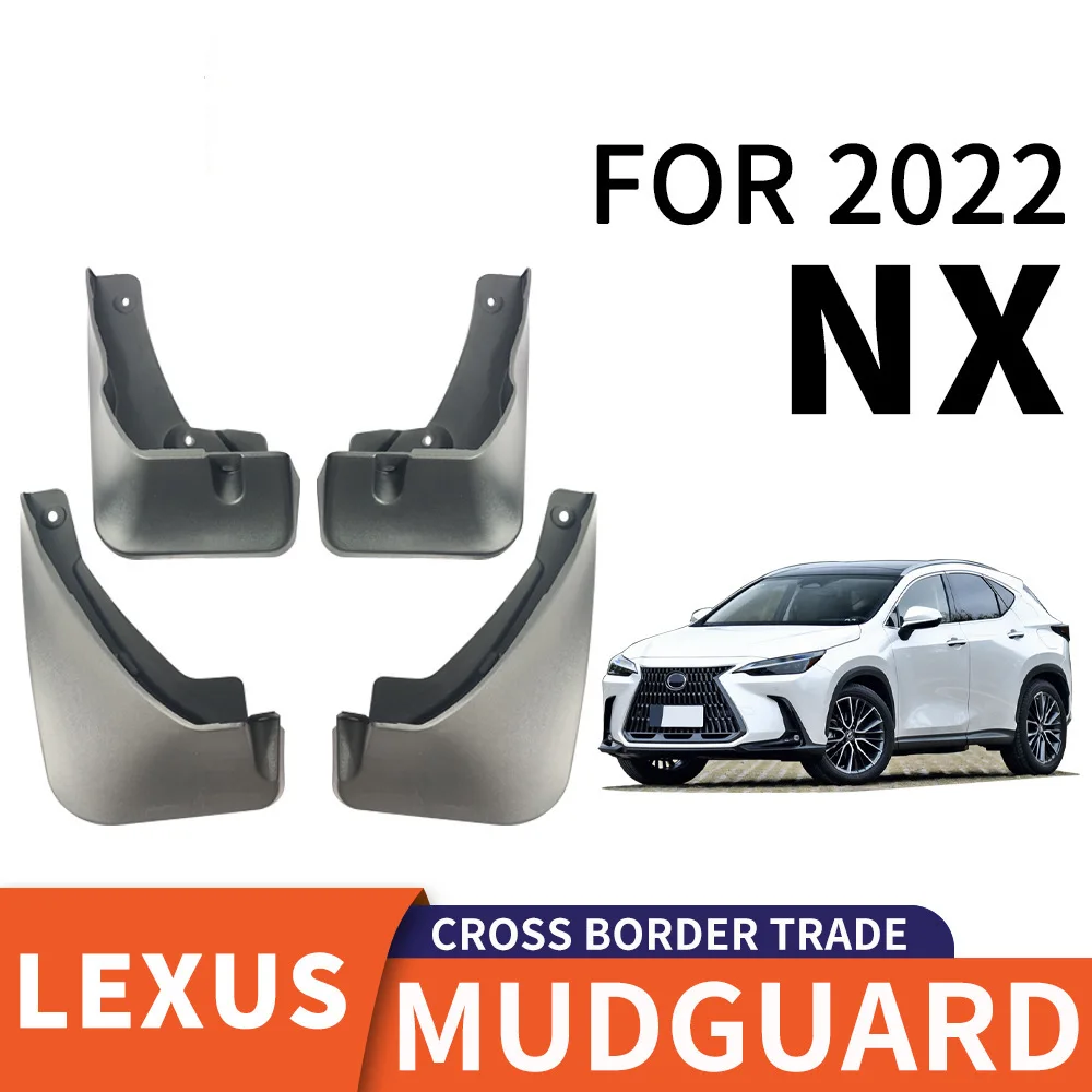 

For 2022+ LEXUS NX mudguard Mudflaps Front Rear Flares Splash Guards Cover Car Accessoie