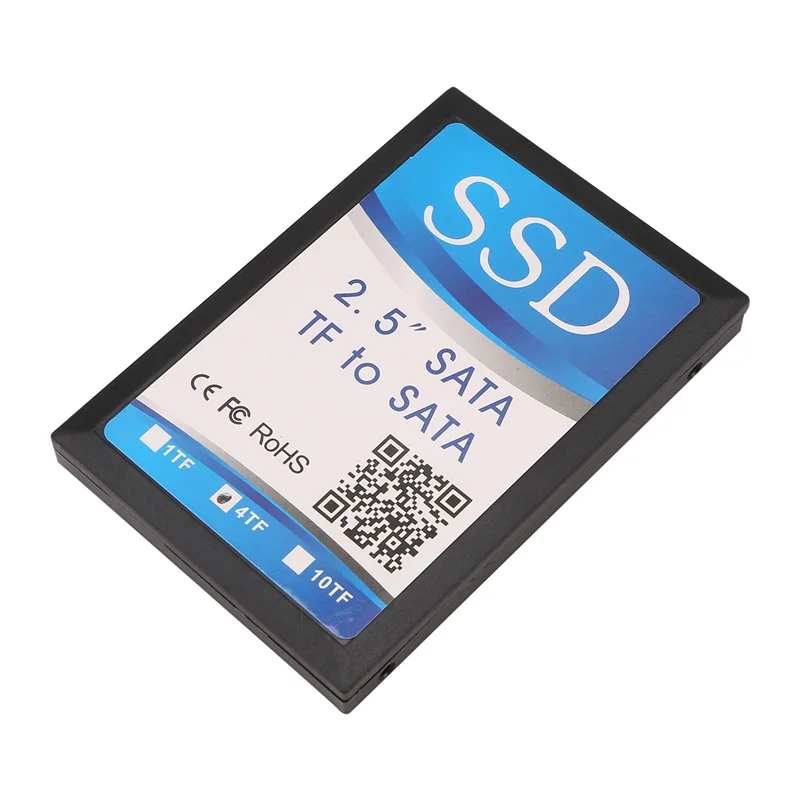 AF93-2,5 Zoll 4TF zu SATA-Adapterkarte, selbstgemachtes SSD-Solid-State-Laufwerk, für Micro-SD zu SATA Group RAID-Karte