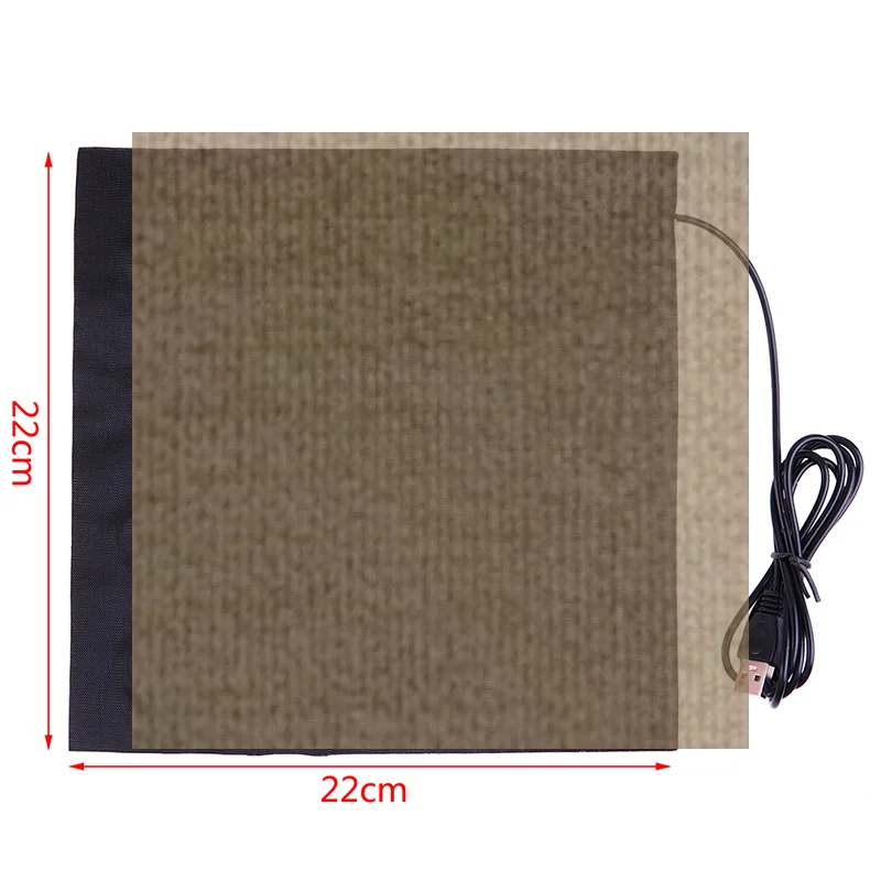 Large 30 x 30cm USB Warm Carbon Fiber Heated Pads Heated Jacket Coat Vest