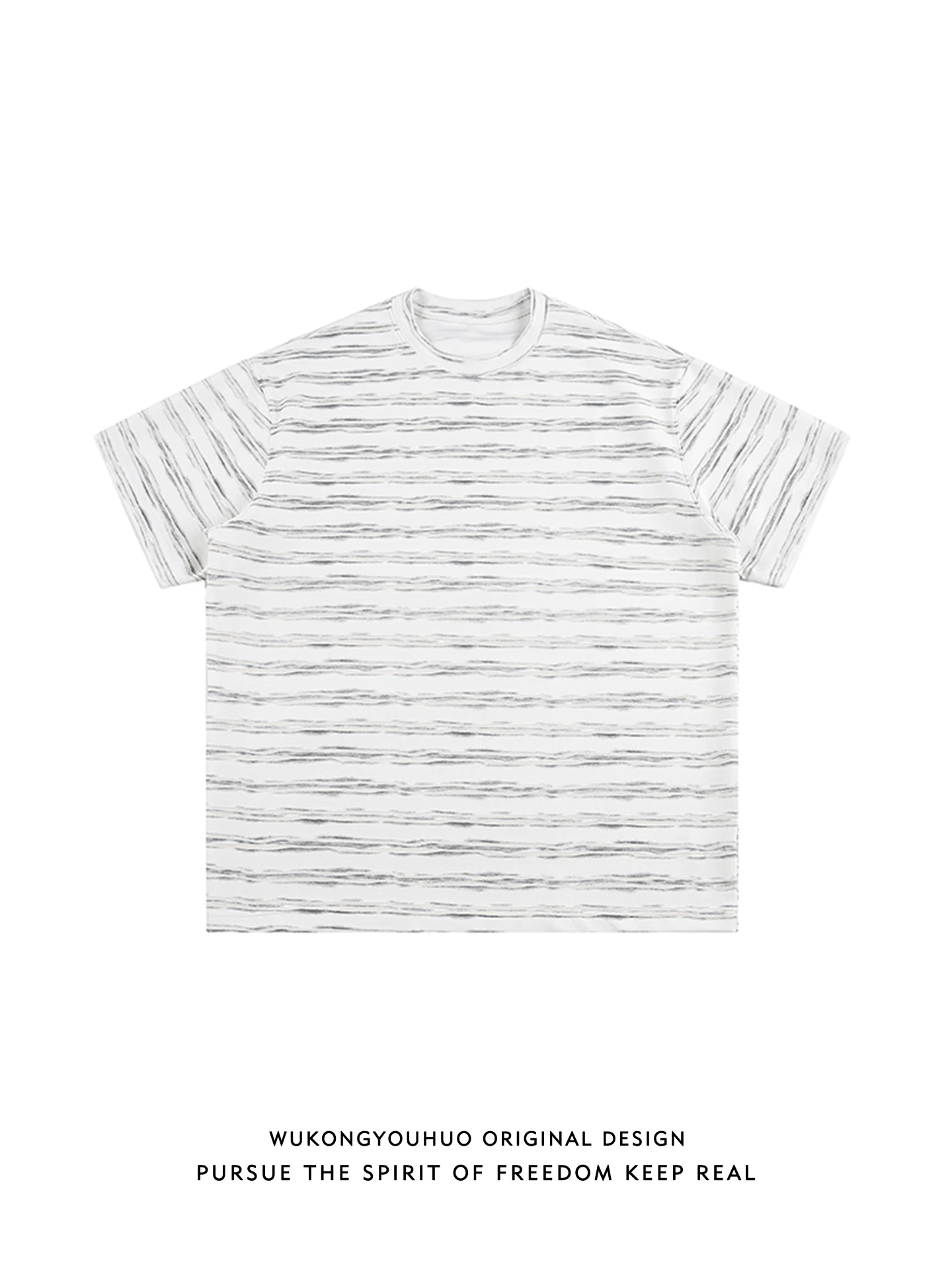 

Свободная летняя футболка в полоску с круглым вырезом и коротким рукавом, дышащая, повседневная, модная, облегающая, для пар