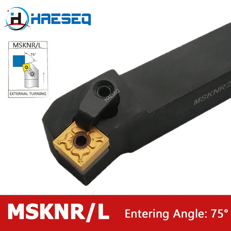 MSKNR MSKNR1616 MSKNR2020 MSKNR2525 MSKNR3232 External Turning Tool Holder SNMG Carbide Insert Holder for Metal Lathe Cutting