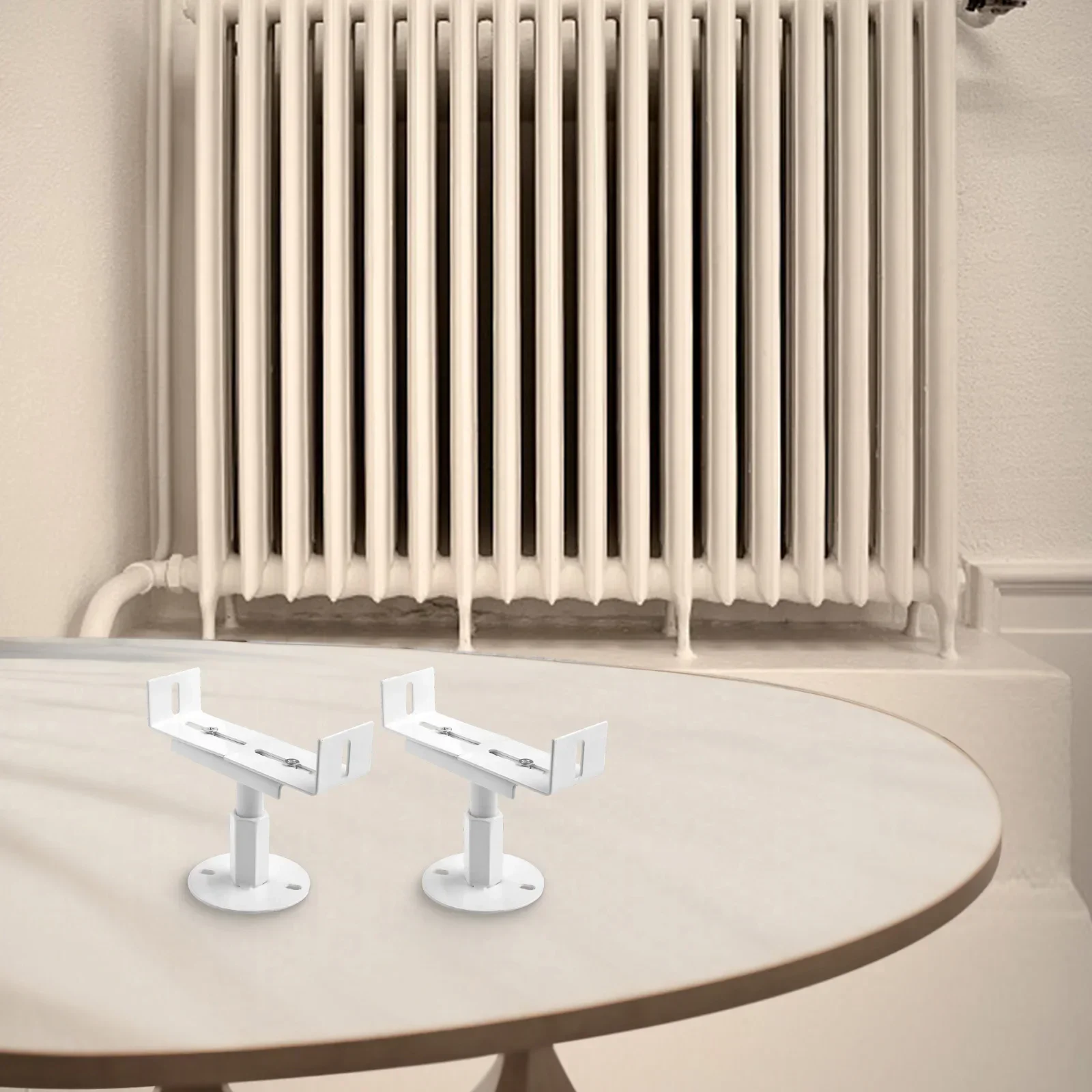 Aluminum Radiator Adjustable Bracket Home Decor 8 13cm Wall Storage Bag Adjustable Height Options Elegant Architectural Style