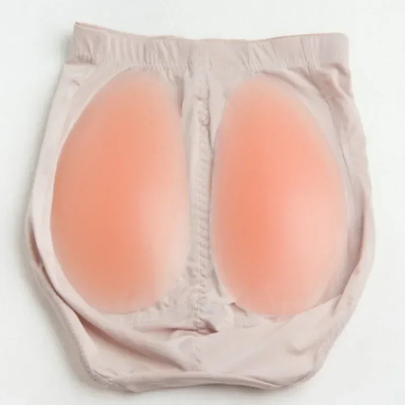 Silicone Padded Briefs padding detail showing removable medical-grade silicone inserts with realistic weight and texture