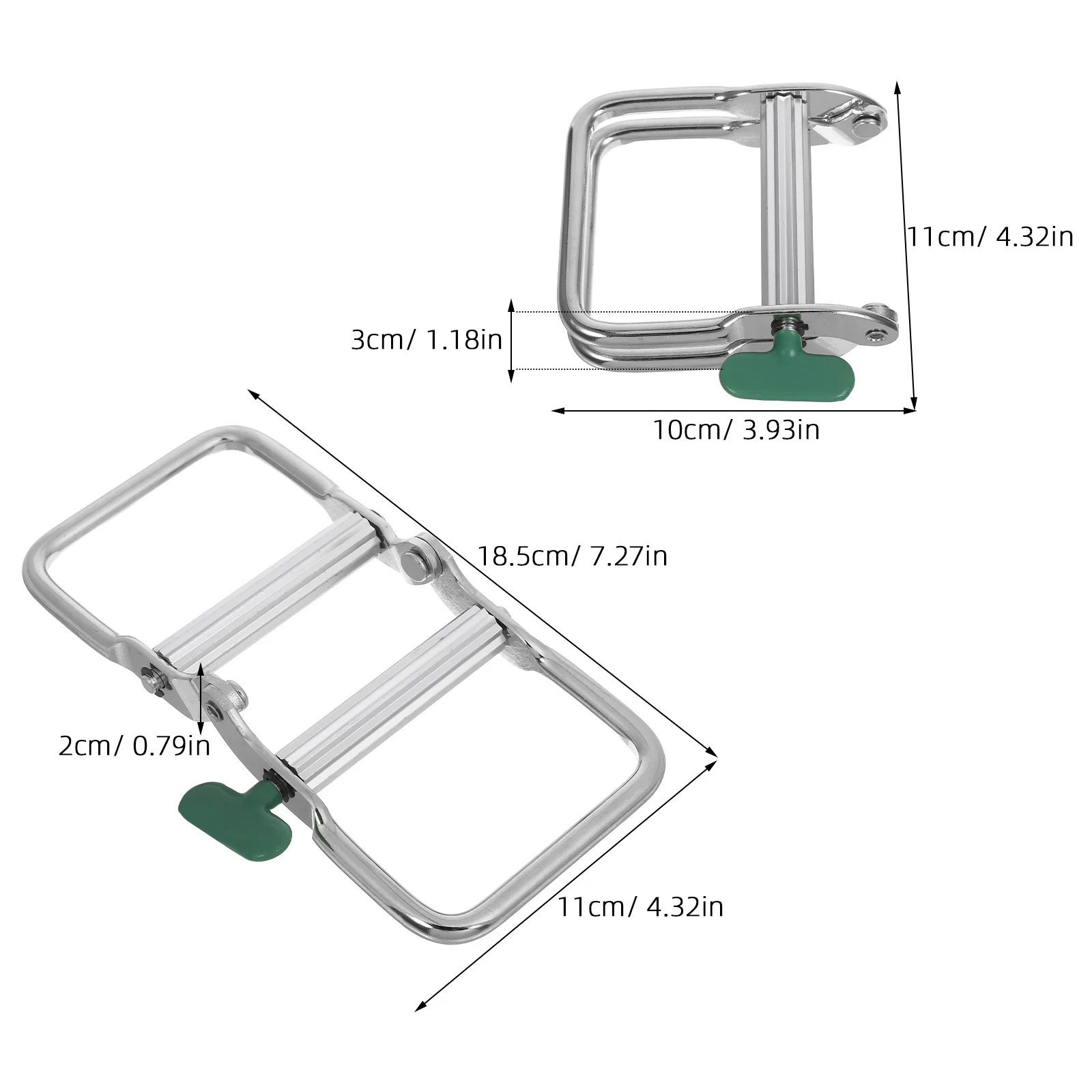 Espremedor de tubo de metal versátil para ferramentas de escultura, modelagem de argila e distribuição de pigmento, design compacto para artistas em movimento