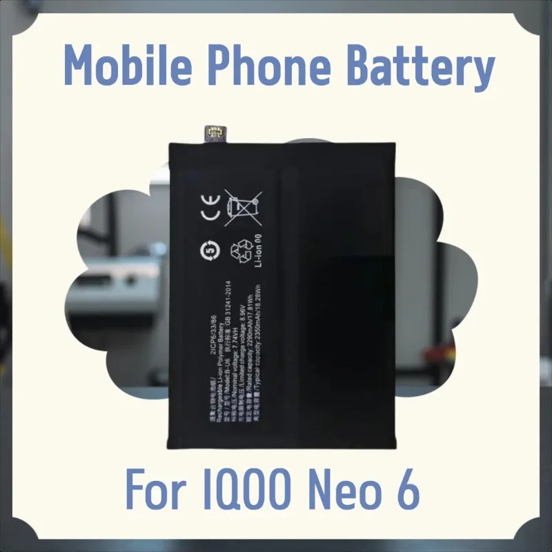 

B-U6 7.74V 2290mAh Mobile Phone Battery for IQOO Neo 6
