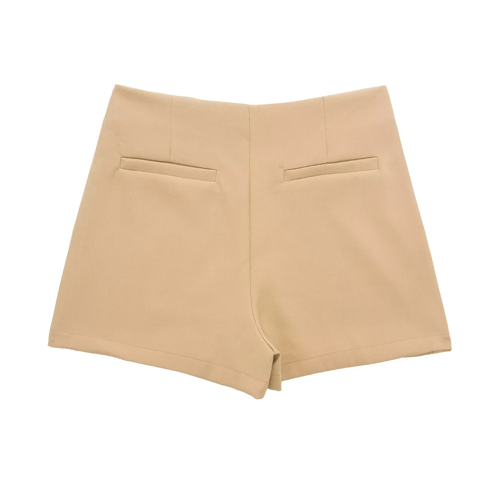 HXAO تنورة صغيرة السراويل غير المتماثلة عالية الخصر Skorts للنساء الشارع الشهير تنورة ملفوفة السراويل الصيف عادية أبيض أسود تنورة قصيرة