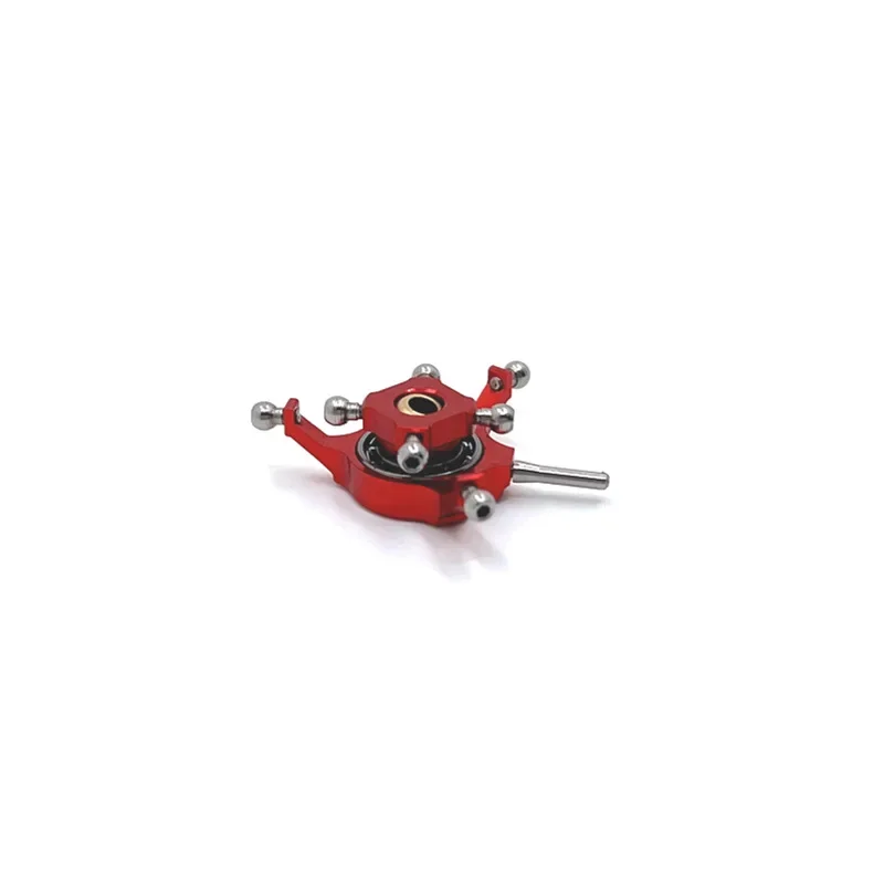 Metal conversão Swashplate para helicóptero RC, lâminas principais, aperto braçadeira, rotor transversal, peças da cabeça para V977, K110, K110S, K120