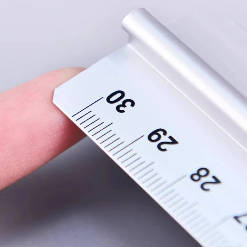 30cm Aluminum Alloy Ruler Measure Ruler No.RC825530