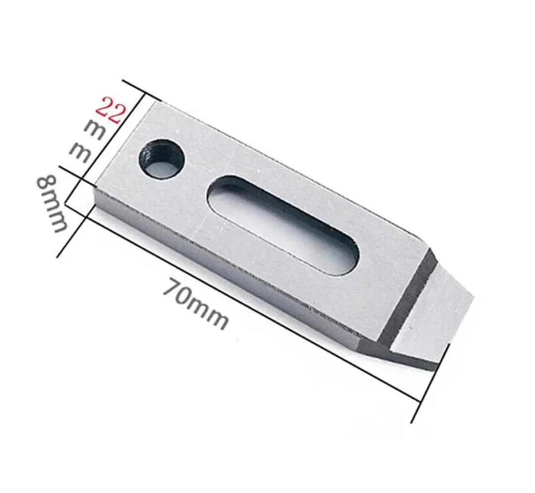 Mới SUS440 CNC Dây EDM Máy Đồng Hồ Jig Giá Đỡ Kẹp PFB 70X22X8 Mm M8 Vít