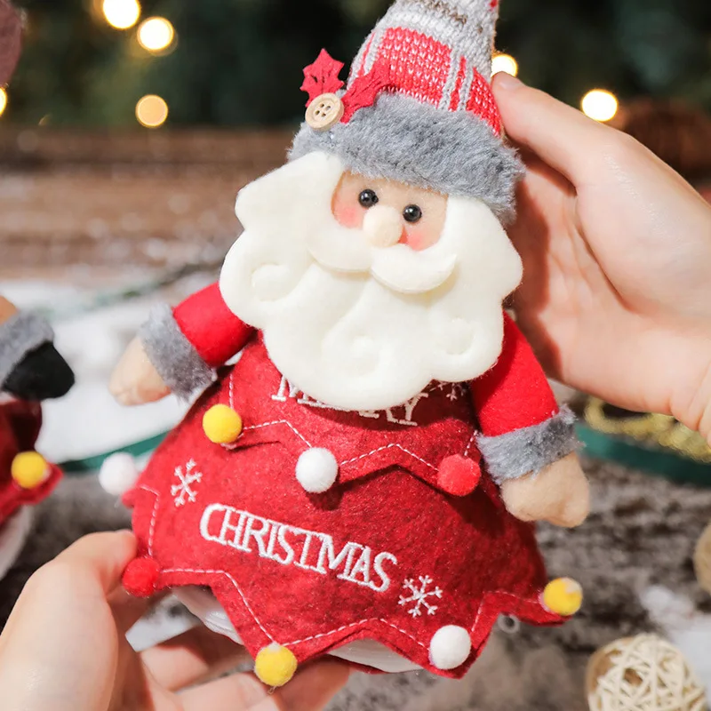 

Christmas Stocking Gift Bag for Xmas Decorations Candy Apple Present Packing Handbag Christmas Bags Decorations for Home