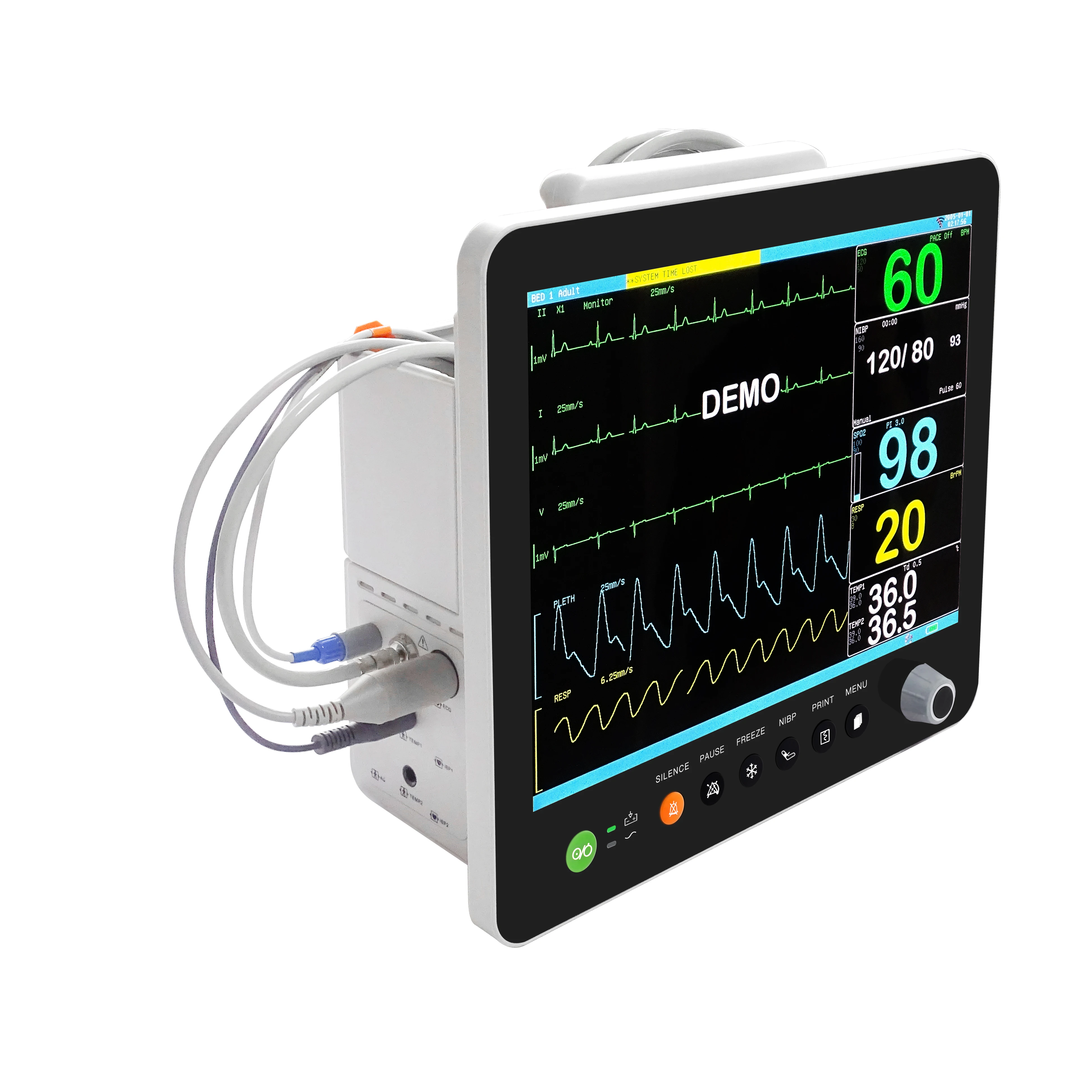 MECAN Medical Clinical Calculation Multi-Function Etco2 Vet Vital Signs Patient Diagnostic