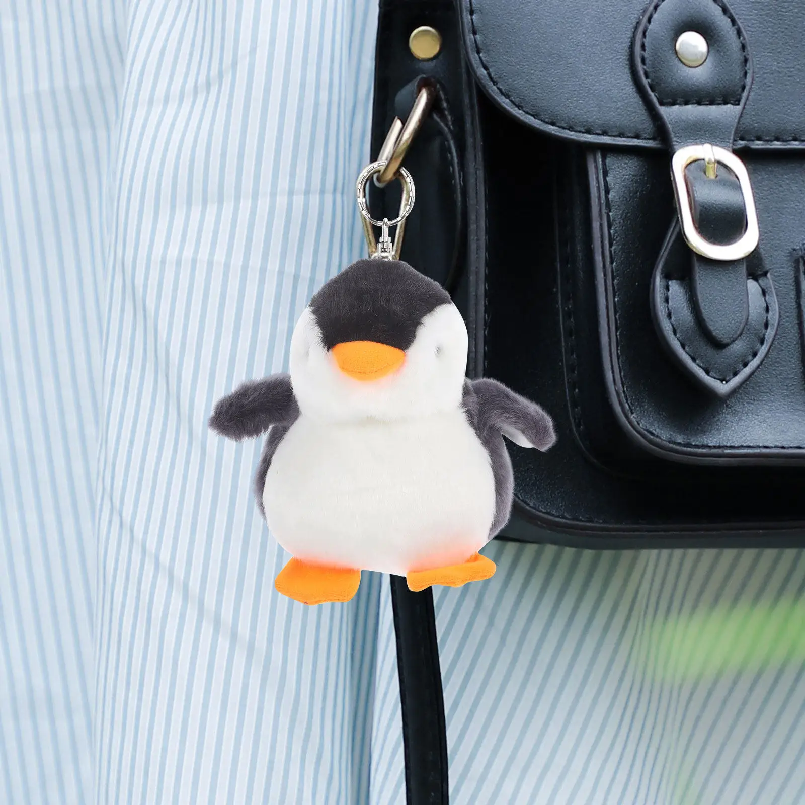 

Миниатюрный брелок-пингвин: высококачественное исполнение, идеально подходит для сумок и украшения автомобиля, милый подарок для друзей и семьи