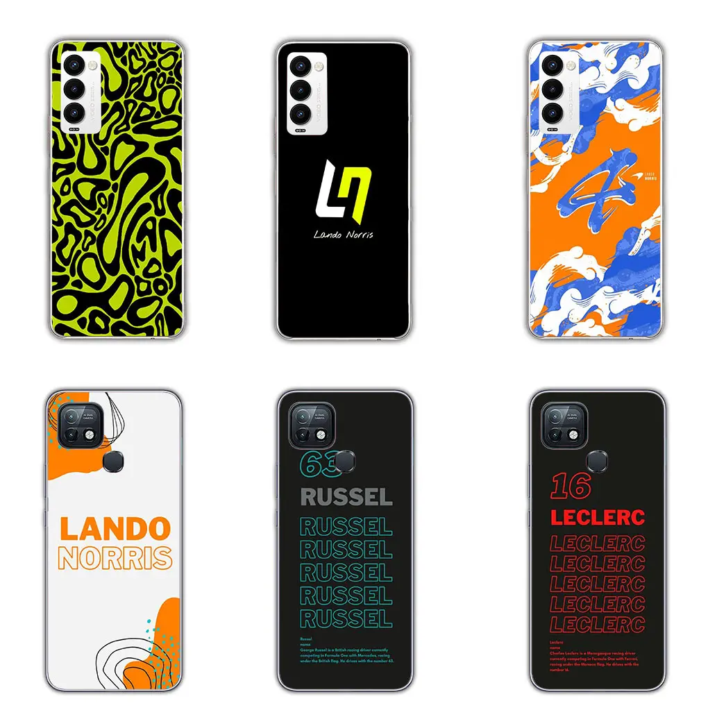 Lando Norris Supercar Super Car Cover for Samsung Galaxy A04 A05 A14 A15 A23 A34 A35 A54 A55 M23 M33 M52 M53 M31 M51 M21 Case