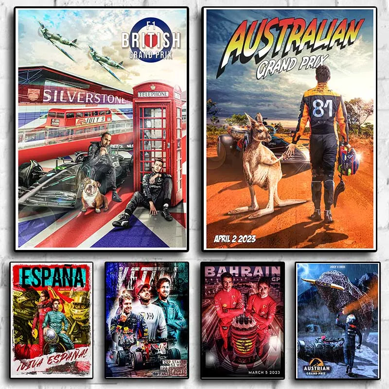 2023-плакат-Гран-при-f1-гонщик-эстетика-монза-гоночный-город-Обложка-Франция-Испания-формула-один-автомобиль-печать-на-холсте-настенное-Искусство-Декор-комнаты