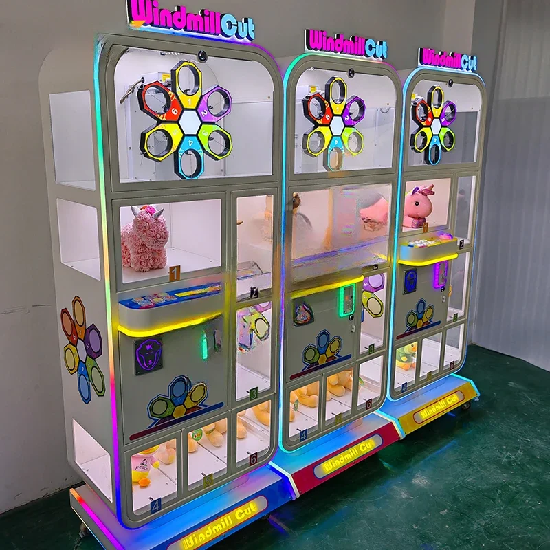 Threeplus Pink Date Arcade Claw Machine Prize Cutting Gift Game Machine For Sale