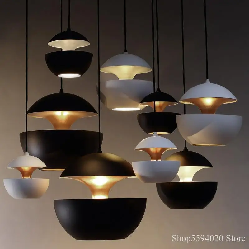 American Apple Iron Chandelier Lights Restaurant Bedroom Hang Lamp Nordic Modern Art Creative Individual Bedside Luminaire Led
