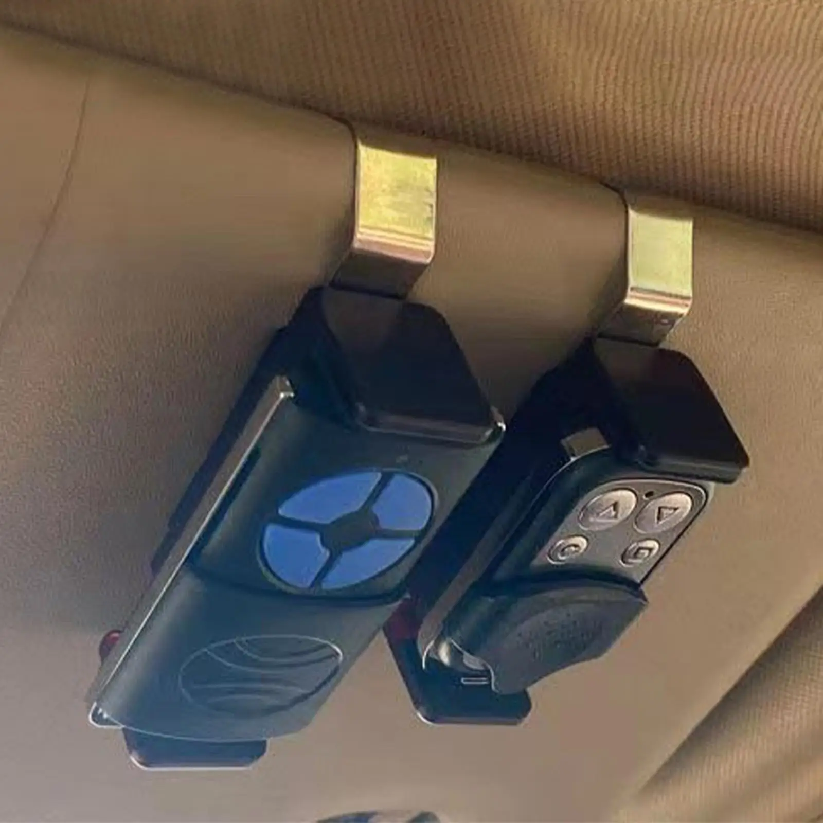 Universal Car Sun Visor Clip Holder Gate Remote For Garage Door Diameter Control Auto Fastener Clip Bracket Car Accessories