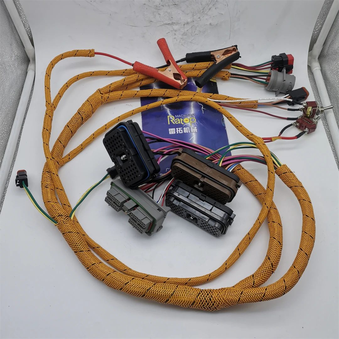 Excavator Parts E320C E320D E345C E345D Testing Equipment Universal ecu Hydraulic Pump Controller Test Cable