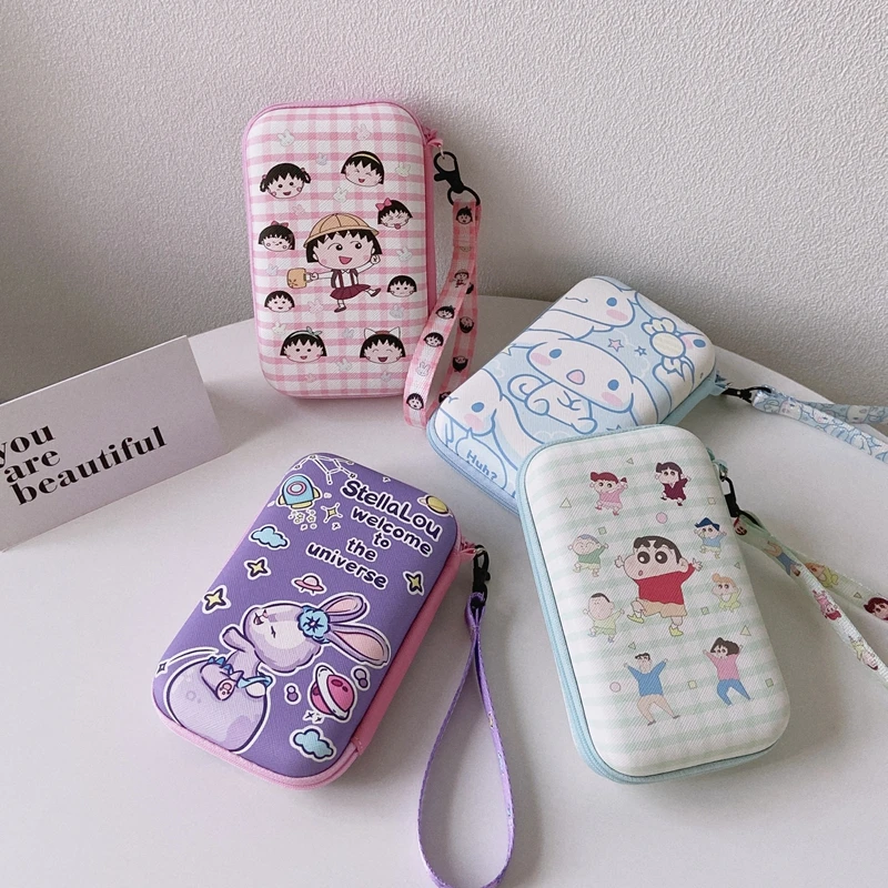 Fashion Cartoon Storage bag cute For airpods Headphone Storage Case for iPhone USB Cable Earphone Earbud Accessories Storage Bag