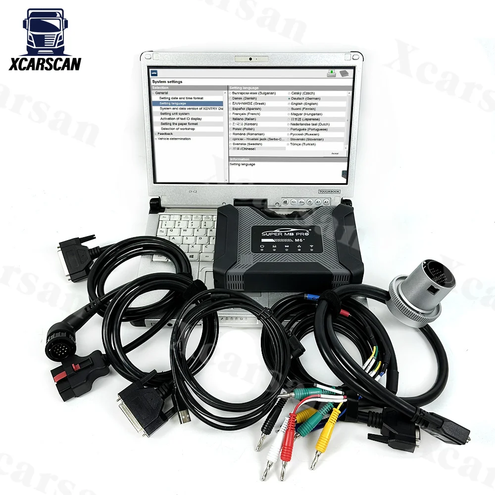 

CFC2 Laptop Main Test Super MB PRO M6+ WiFi DOIP Connect MB Star M6 XENTRY New upgrade Cars and Trucks diagnosis tool