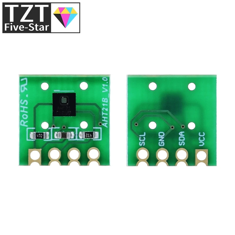 TZT AHT21 High Precision Digital Temperature and Humidity Measurement Module I2C communication replace SHT20 for arduino