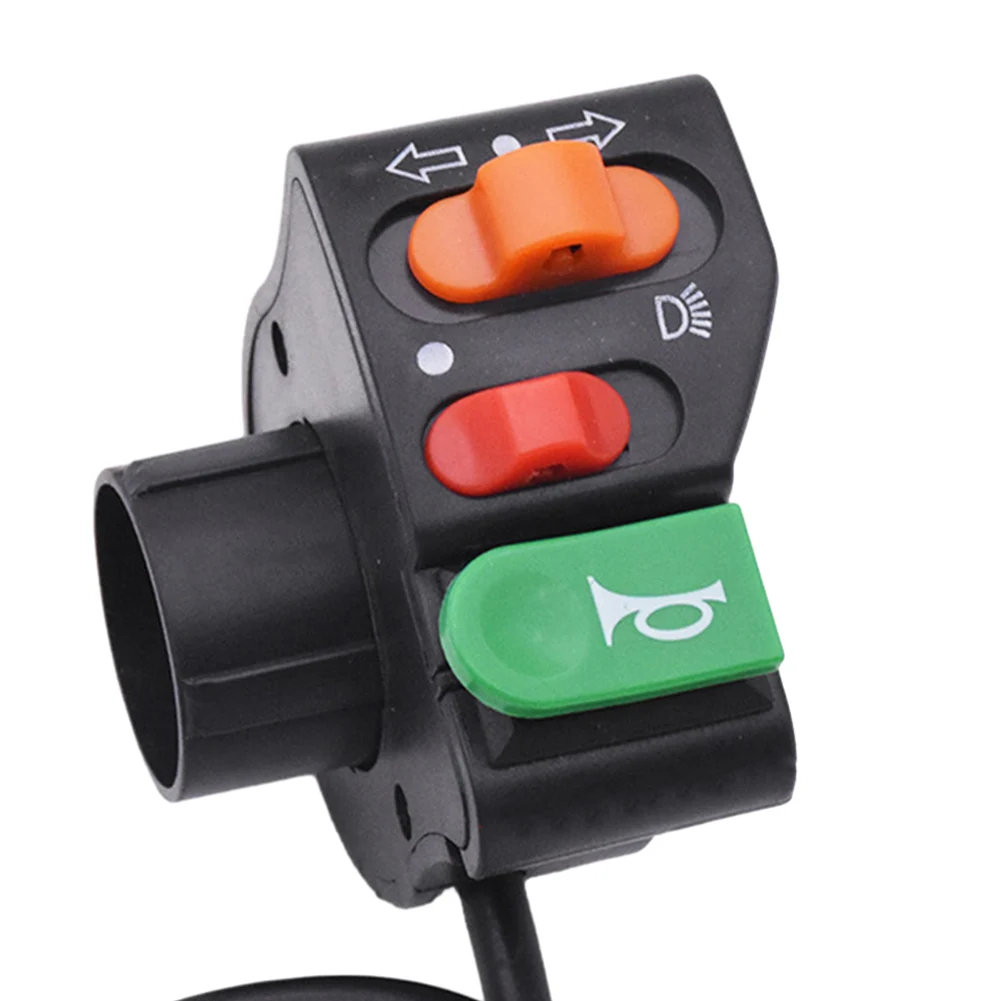 

Handlebar Switch Switch Lightweight Motorcycle Plastic High Quality For Ebikes For Scooters For 7/8 Inch Diameter