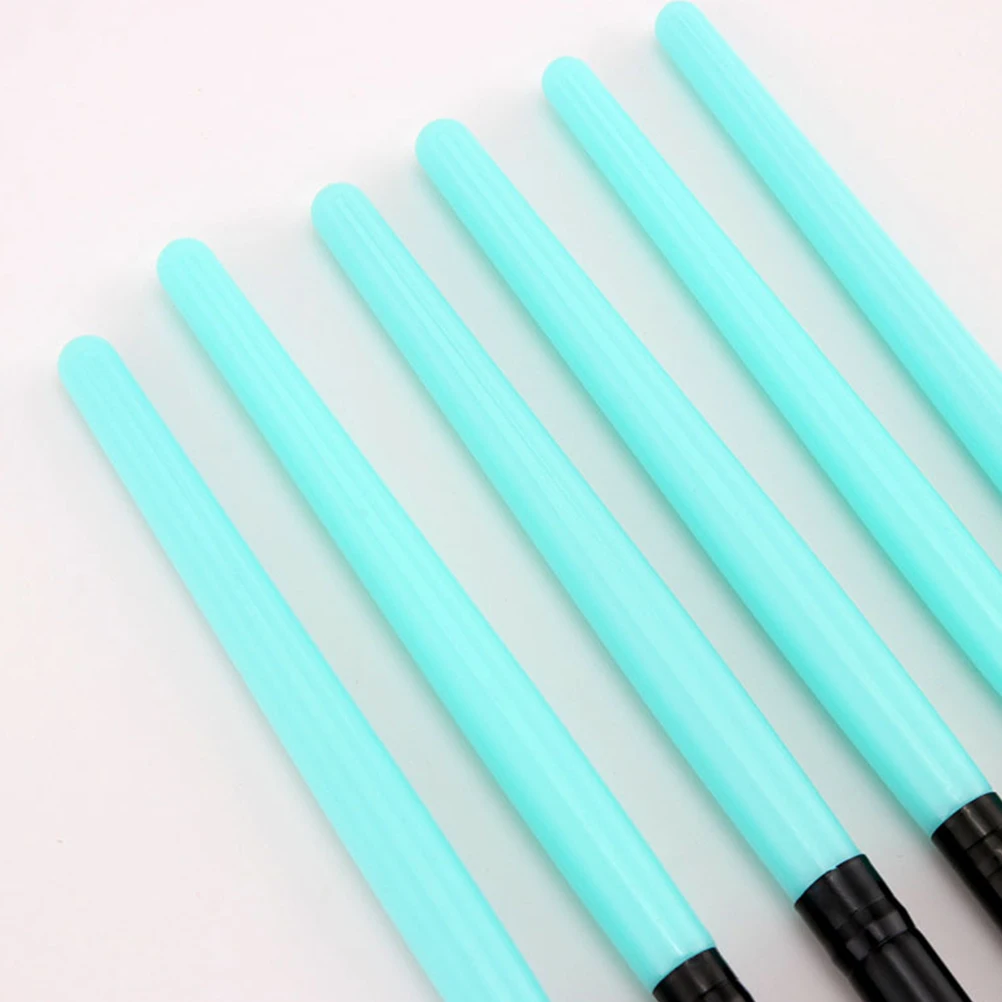 Set di pennelli per ombretto da 20 pezzi Manico in plastica Kit per trucco occhi portatile per applicazione ciglia eyeliner Setole in nylon Grigio Nero