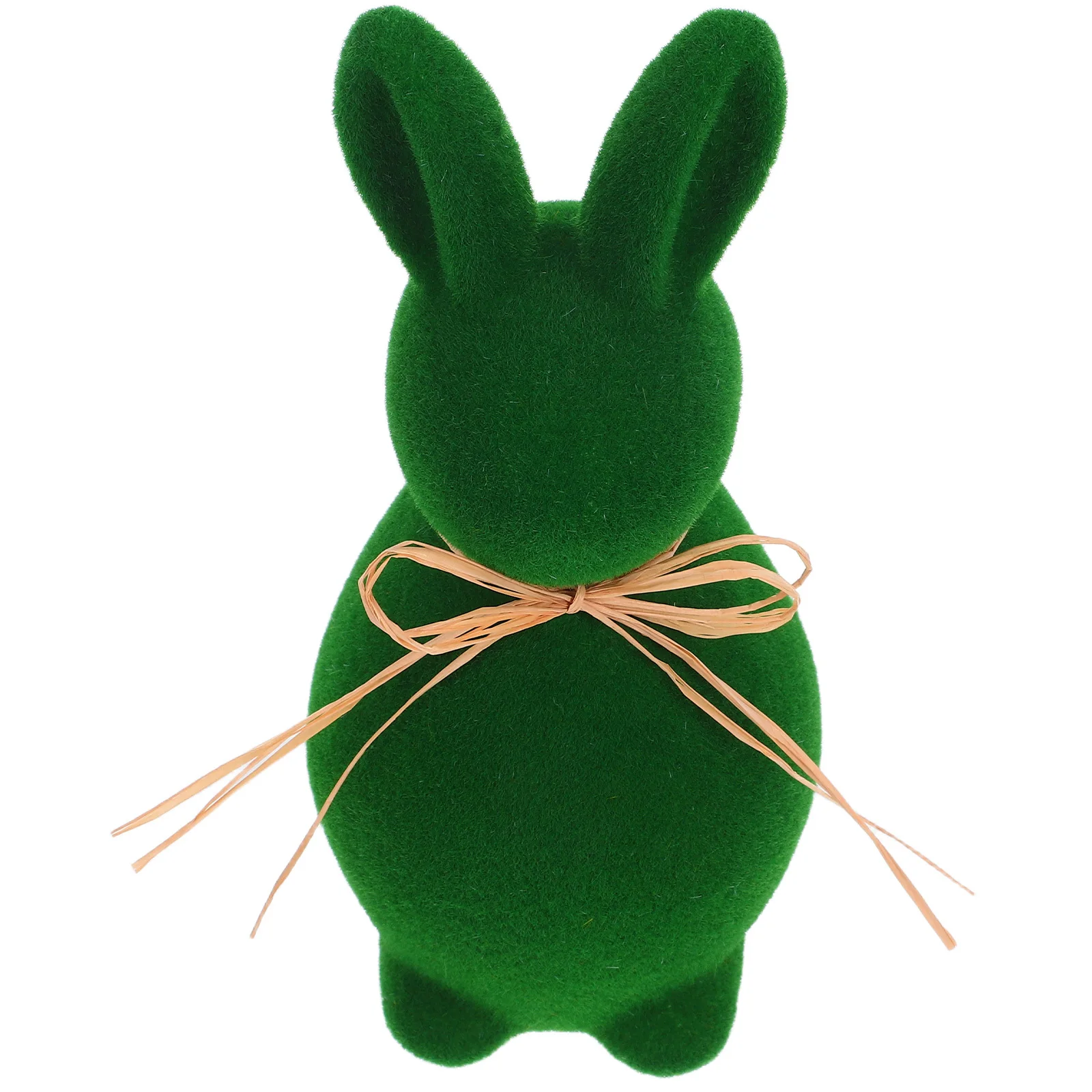 

Cute Easter Flocked Bunny Decoration for Garden Yard Party and Indoor Festive Ambiance Ornament Easter Decorations for Garden