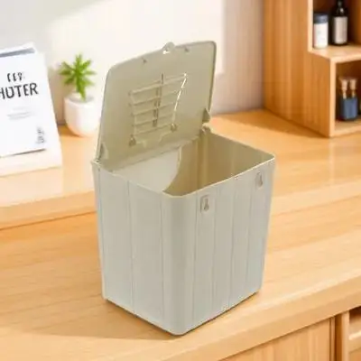 

Bird Nest Plastic Cage Mounted Parrot Breeding Box Durable Hinged Cover Nesting Box for Cockatiel Lovebird Breeding Supplies