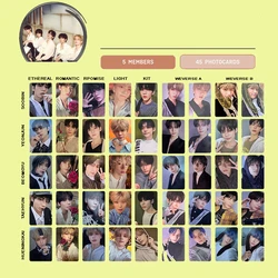 Juego de tarjetas fotográficas de KPOP Yeonjun Soobin minisoide 3, nuevo álbum, lista Hueningkai Beomhyu Taehyun, tarjetas Lomo personales, regalos para fanáticos, 5/9 Uds.