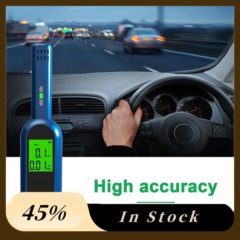 A70U Новый тестер алкоголя, монитор алкоголя, быстрый тест, высокая точность, цифровой алкотестер, цифровой дисплей, тестер алкоголя в выдыхаемом воздухе DM604