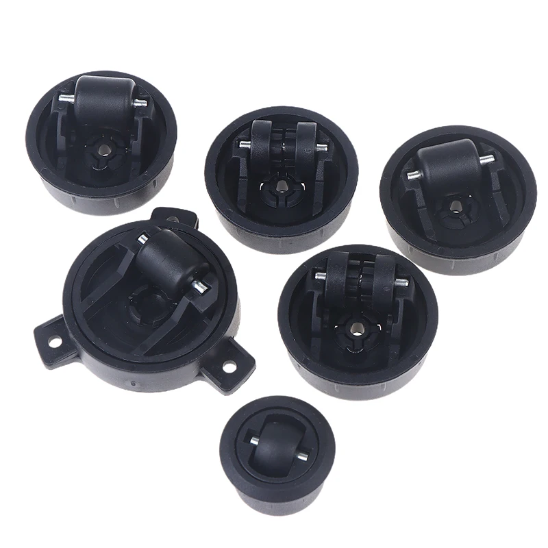 4pcs Invisible 360 Degree Rotation Caster Smooth Quiet For Home&Office Furniture Bottom Push-pull Moving Universal Slotted Wheel
