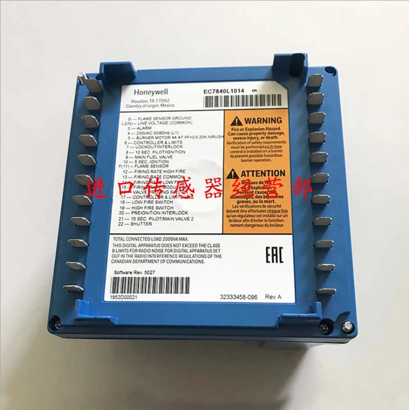 American Honeywell Honeywell Combustion Controller EC7840L1014 Original Genuine Fake One Penalty Ten