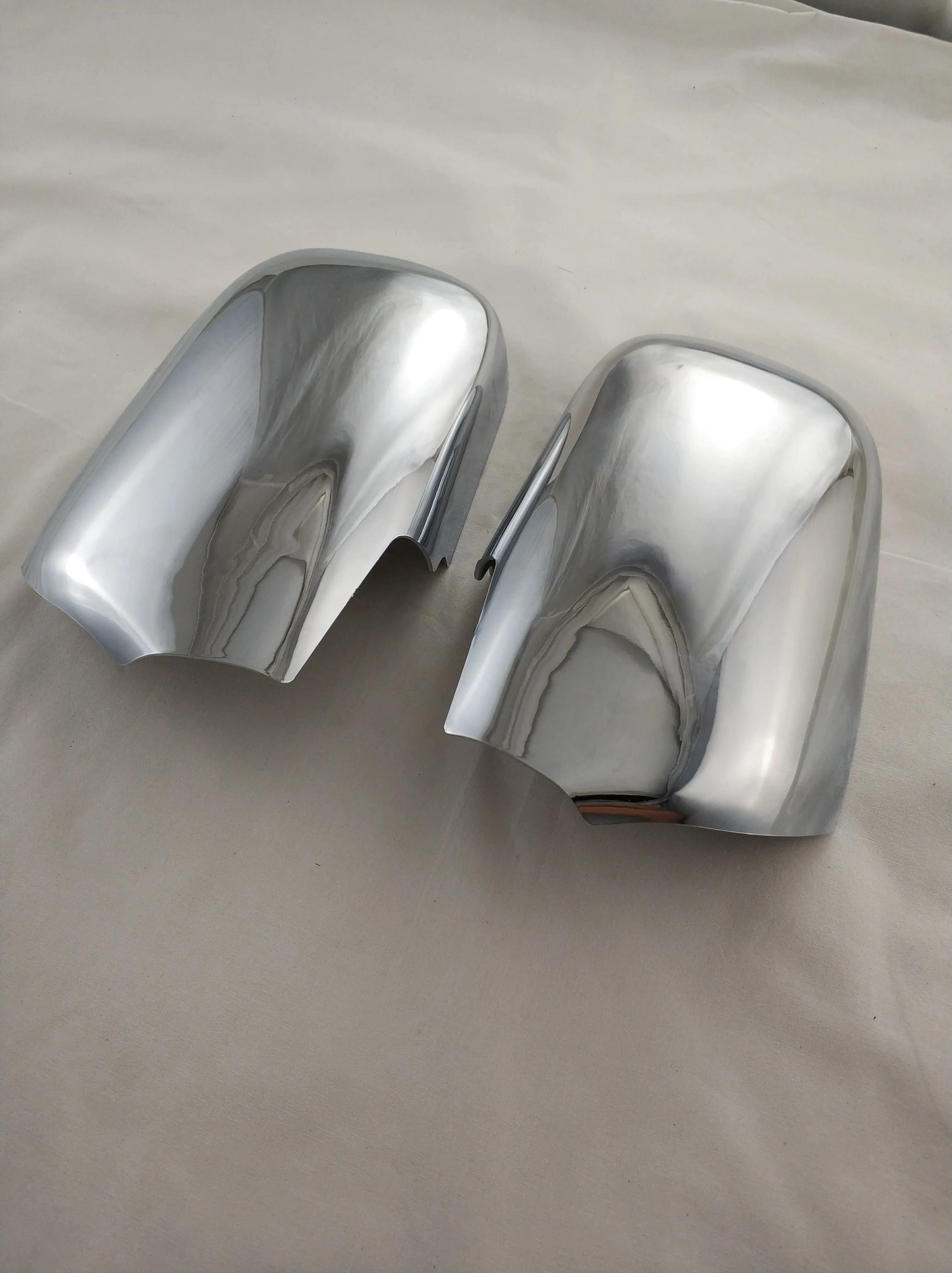 2PCS Car Chrome Plated Rearview Accessories Door Mirror Cover Trim Paste Style For Toyota Yaris Vitz 1996 1997 1998 1999 2000